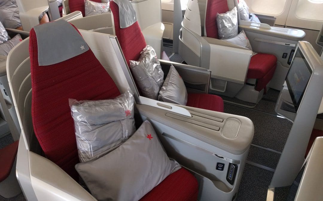 Hong Kong Airlines B-LHA (Ex Emirates) Business Class