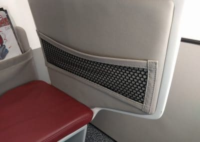 Limited at seat storage