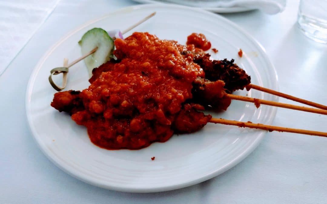 Malaysia Airlines Satay